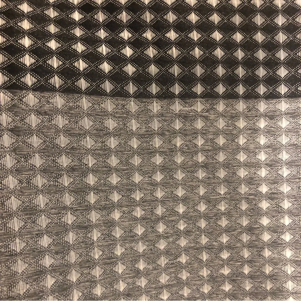 NWT Ellen Tracy Waffle Weave Ombré Shower Curtain